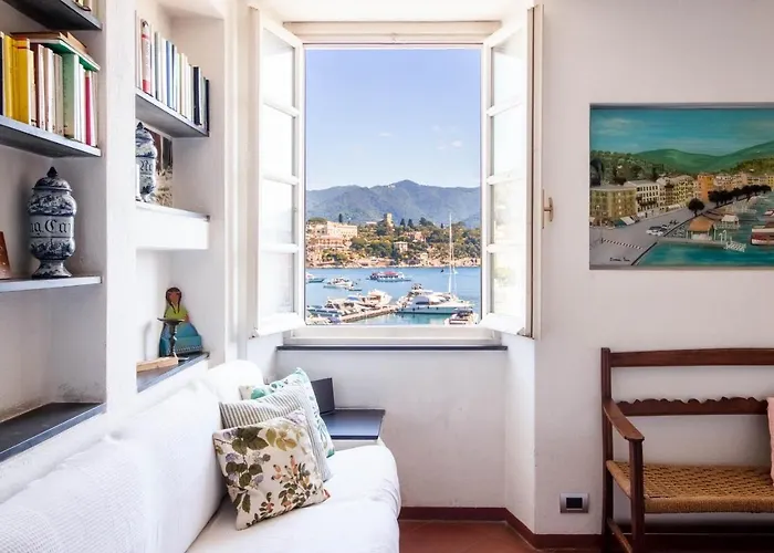 公寓 La Casa Sul Porto By Portofinohomes 圣玛格丽塔－利古雷